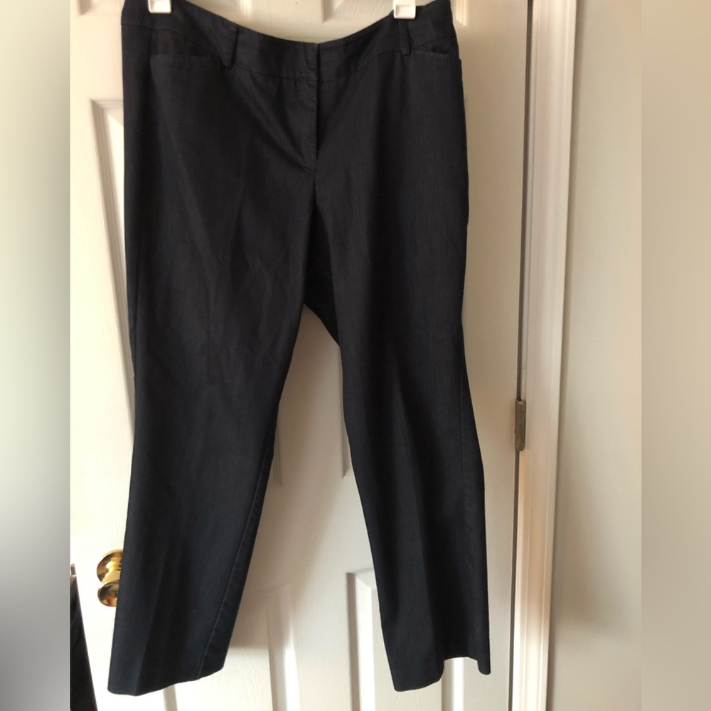 New York & Company Black, Stretch Jeans, Size 18